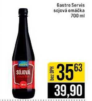 Gastro Servis sojová omáčka 700 ml 