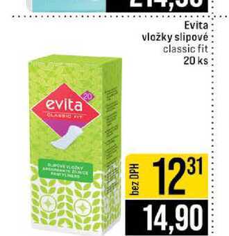 Evita vložky slipové classic fit 20 ks