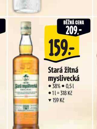   Stará žitná myslivecká  0,5 l