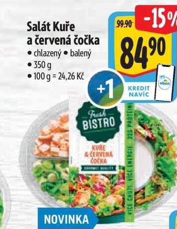 Salát Kuře a červená čočka 350 g