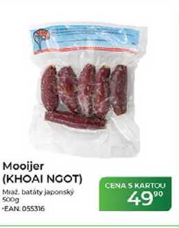 Mooijer (KHOAI NGỌT) Mraž. batáty japonský 500g