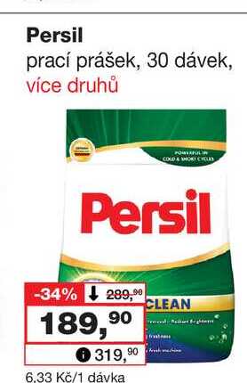 Persil prací prášek, 30 dávek