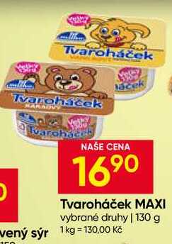 Milko Tvaroháček MAXI 130 g