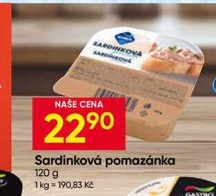 Sardinková pomazánka 120 g