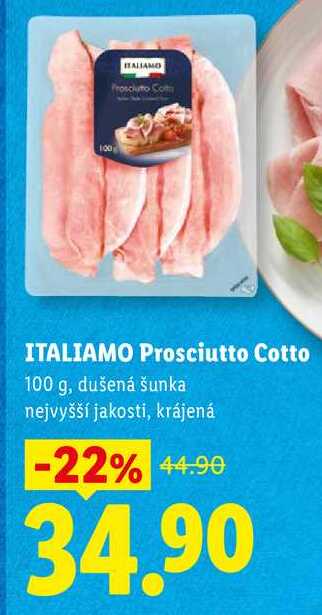 ITALIAMO Prosciutto Cotto, 100 g