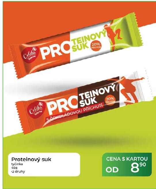Proteinový suk tyčinka 45g