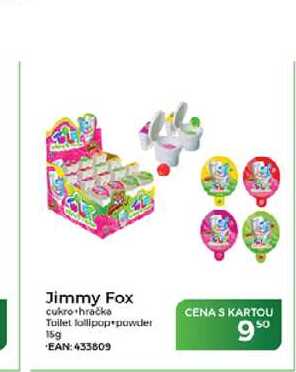 Jimmy Fox cukro hračka Toilet lollipop powder 15g