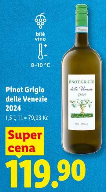 Pinot Grigio delle Venezie 2024, 1,5 l