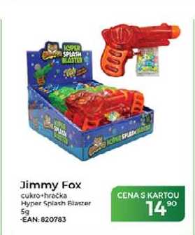 Jimmy Fox cukro hračka Hyper Splash Blaster 5g