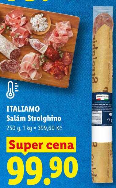 ITALIAMO Salám Strolghino, 250 g