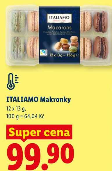 ITALIAMO Makronky, 12x 13 g