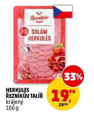 HERKULES ŘEZNÍKŮV TALÍŘ, 100 g 