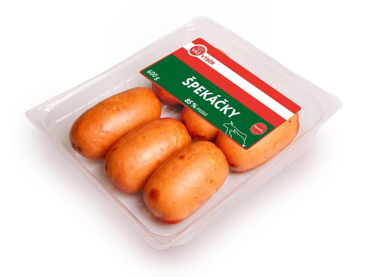 VÁŠ VÝBĚR Špekáčky, 600 g