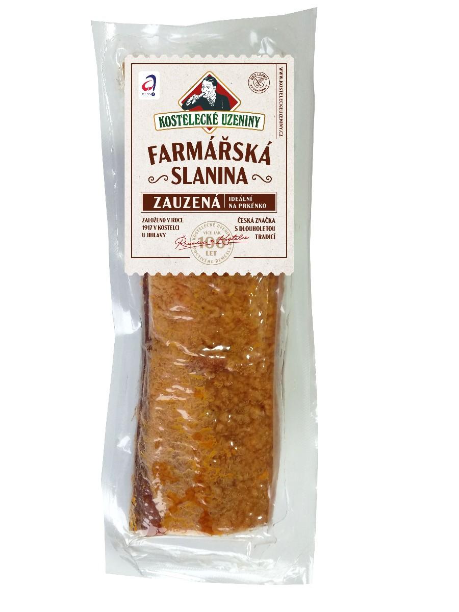 Farmářská zauzená slanina, 1 kg