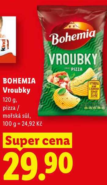 BOHEMIA Vroubky, 120 g