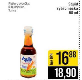 Squid rybí omáčka 60 ml