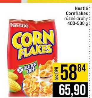 Nestlé Cornflakes různé druhy 400-500 g