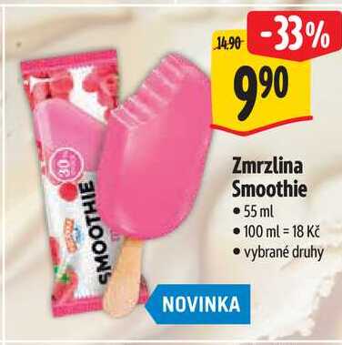 Zmrzlina Smoothie, 55 ml