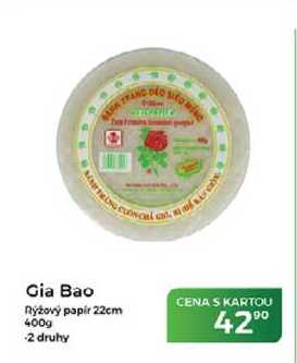 Gia Bao Rýžový papír 22cm 400g