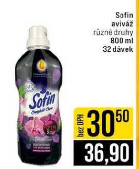 Sofin aviváž různé druhy 800 ml 32 dávek