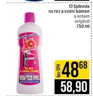 10 Splendo na rez a vodní kámen soctem original 750 ml 