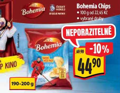 Bohemia Chips, 190-200 g