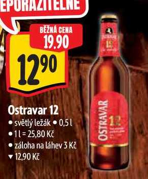 Ostravar 12, 0,5 l 