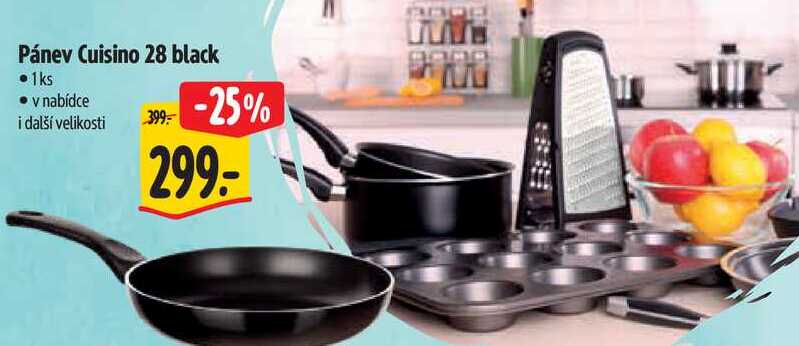 Pánev Cuisino 28 black