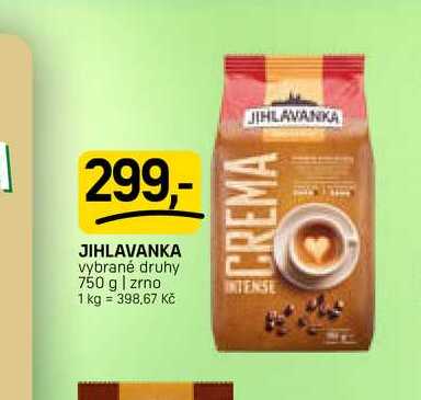 JIHLAVANKA vybrané druhy 750 g 
