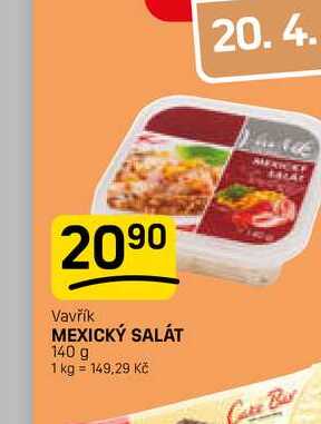 MEXICKÝ SALÁT 140 g 