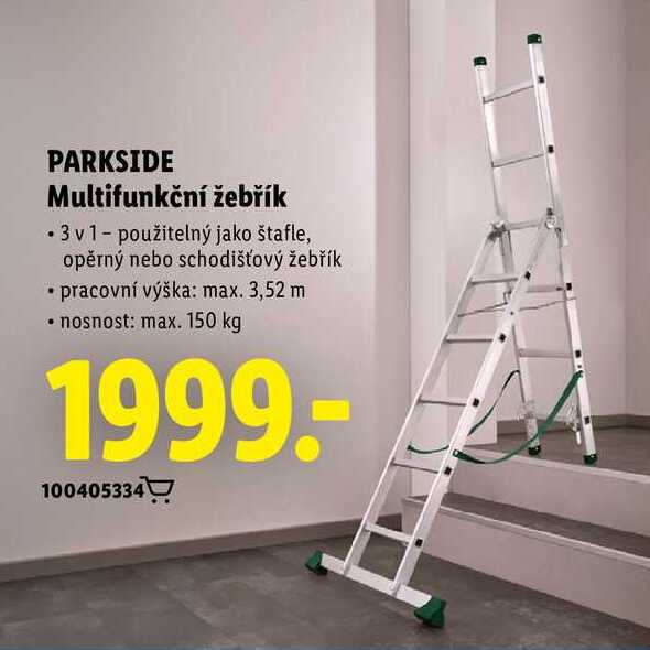 PARKSIDE Multifunkční žebřík