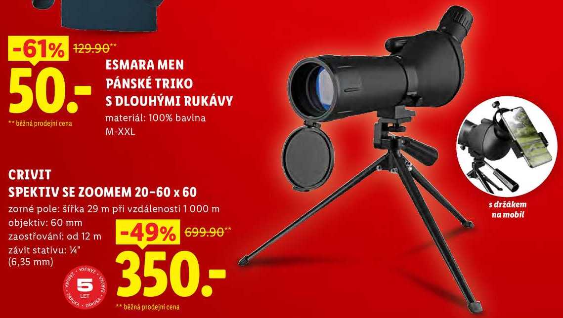 CRIVIT SPEKTIV SE ZOOMEM 20-60 x 60