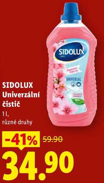 SIDOLUX Univerzální čistič, 1 l