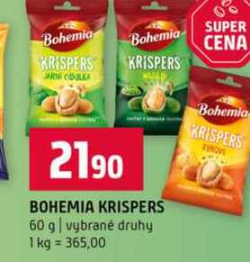 BOHEMIA KRISPERS 60 g vybrané druhy