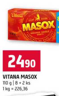 VITANA MASOX 110 g 8+2 ks
