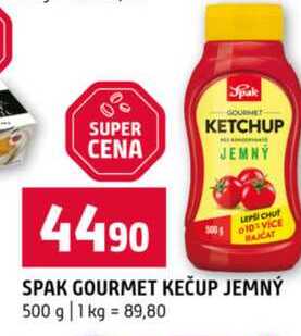 SPAK GOURMET KEČUP JEMNÝ 500 g