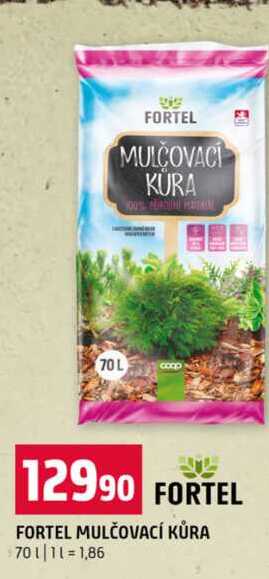 FORTEL FORTEL MULČOVACÍ KŮRA 70l
