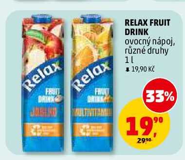 RELAX FRUIT DRINK, 1 l