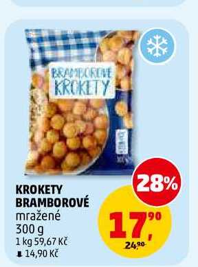 KROKETY BRAMBOROVÉ, 300 g