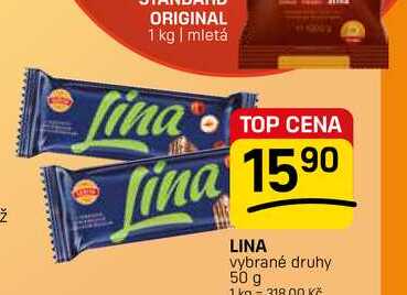 LINA vybrané druhy 50 g