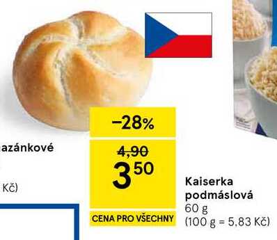 Kaiserka podmáslová, 60 g 