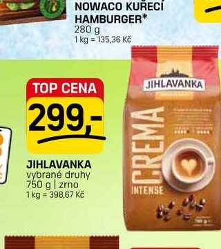 JIHLAVANKA vybrané druhy 750 g