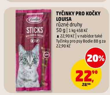 TYČINKY PRO KOČKY LOUISA, 50 g