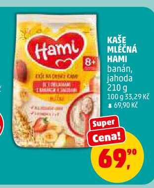 KAŠE MLÉČNÁ HAMI, 210 g 