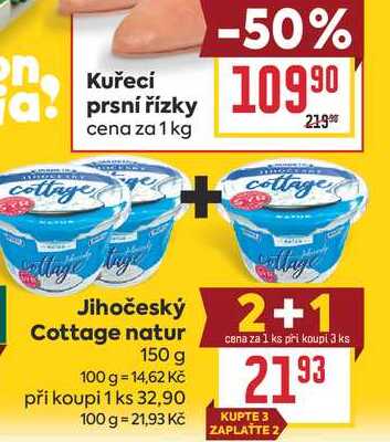 Jihočeský Cottage natur 150 g