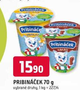 PRIBINÁČEK 70 g 