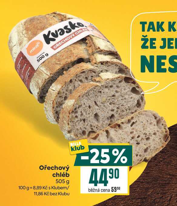 Ořechový Chléb 505 g 