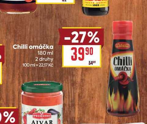 Chilli omáčka 180 ml 