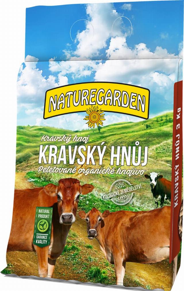 Kravský hnůj s příměsí guána