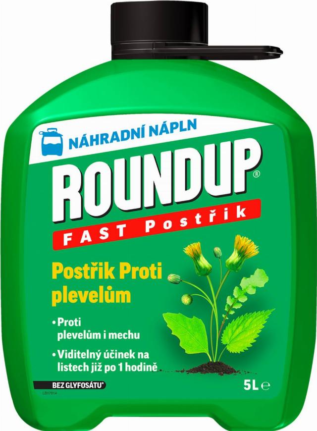 ROUNDUP FAST Náhradní náplň³ objem: 5 l